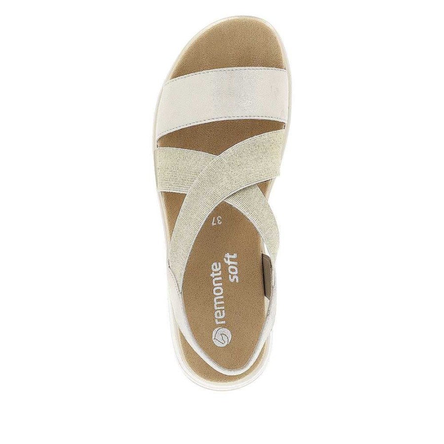 Rieker Remonte Sandalen Gold